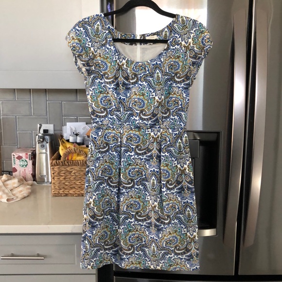 Fun, figure flattering JCrew dress. Worn twice! - Picture 1 of 2